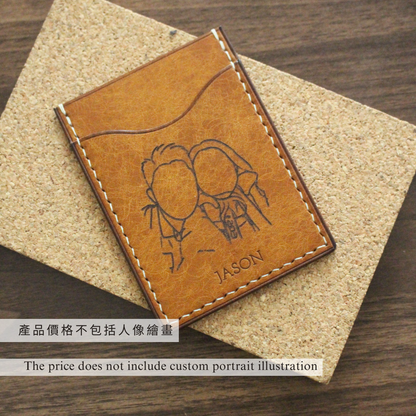 Hato Leather 直款皮革卡套