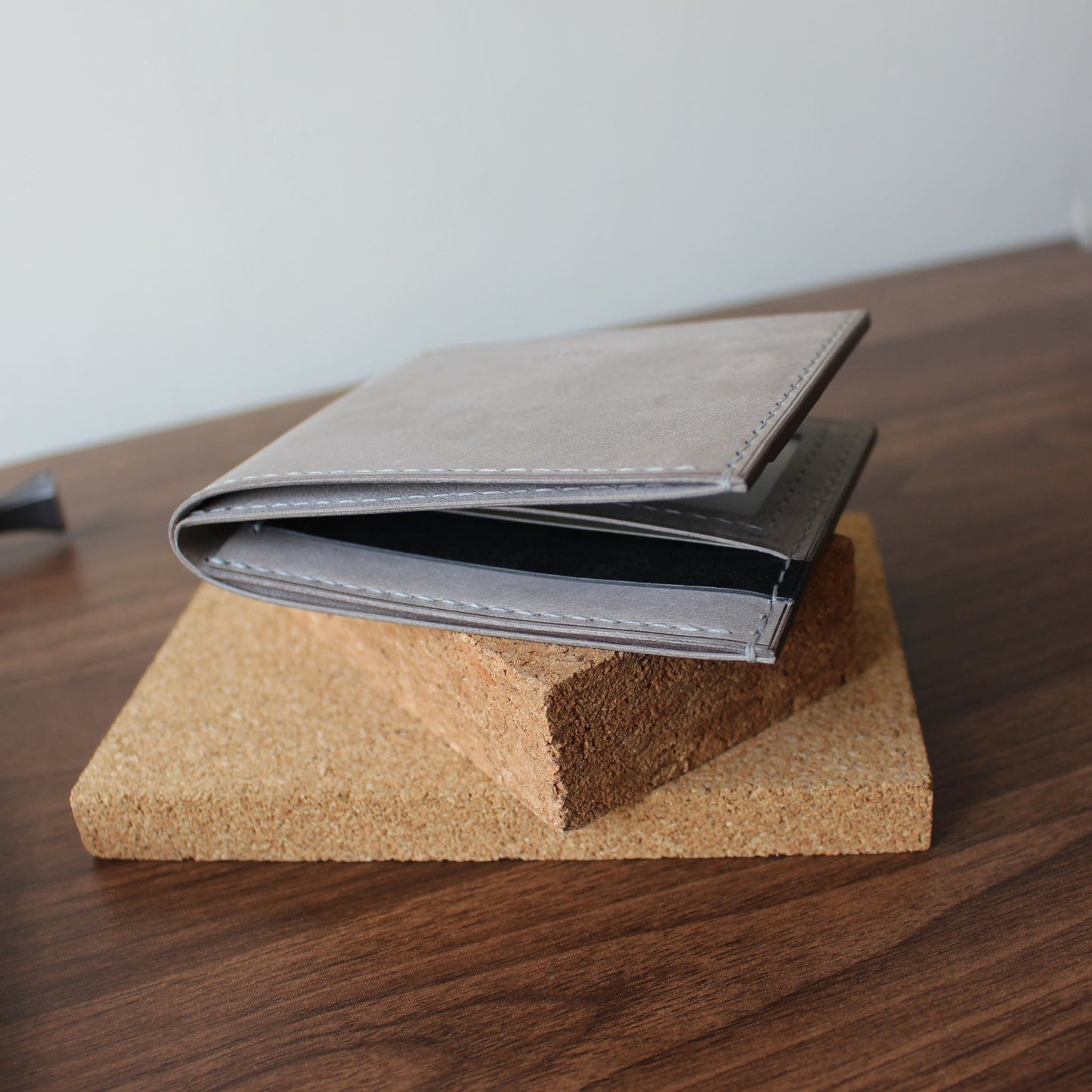 相位銀包展開卡位設計 有相位真皮皮夾 客製化刻字 生日禮物 - HATO Leather