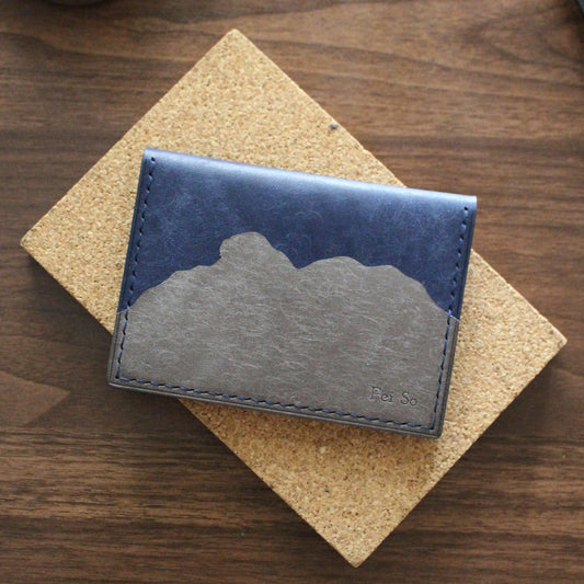 獅子山手工皮革卡包- Hato Leather